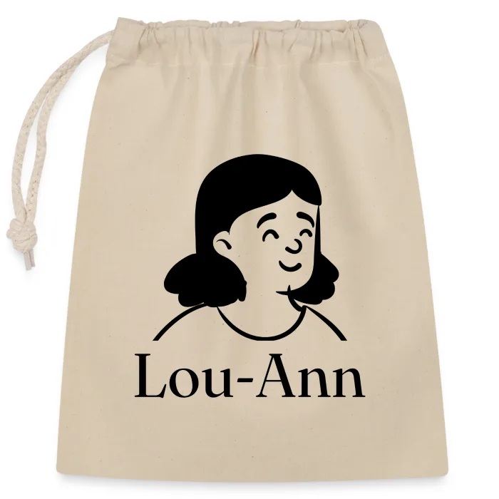 Sac cadeau personnalisé au prénom Lou-Ann