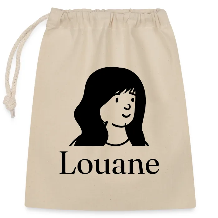 Sac cadeau personnalisé au prénom Louane