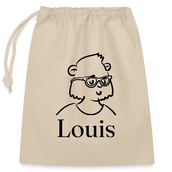 Sac cadeau personnalisé au prénom Louis