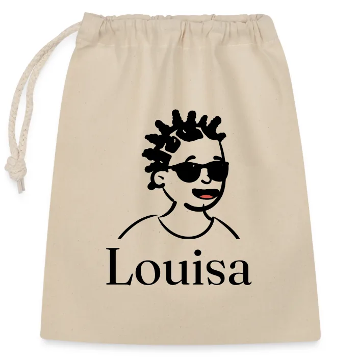 Sac cadeau personnalisé au prénom Louisa