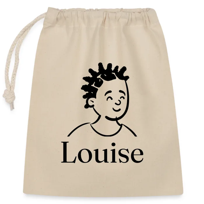 Sac cadeau personnalisé au prénom Louise