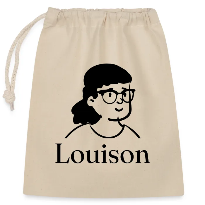 Sac cadeau personnalisé au prénom Louison
