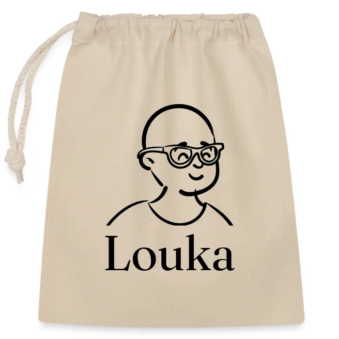 Sac cadeau personnalisé au prénom Louka