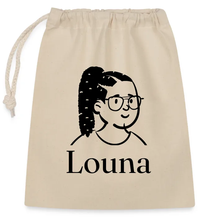 Sac cadeau personnalisé au prénom Louna