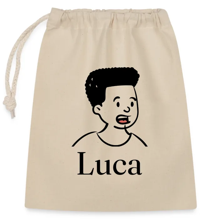 Sac cadeau personnalisé au prénom Luca