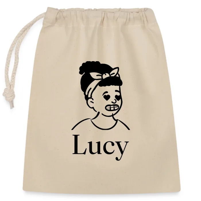 Sac cadeau personnalisé au prénom Lucy