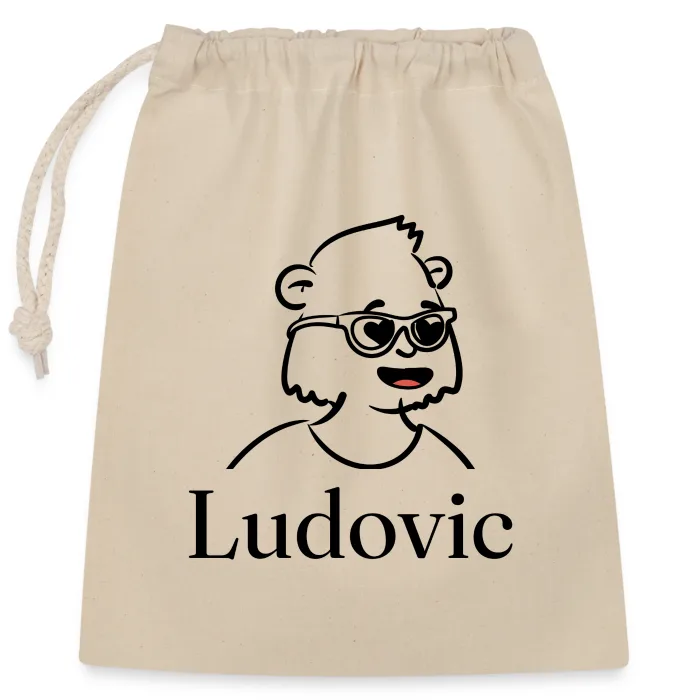 Sac cadeau personnalisé au prénom Ludovic
