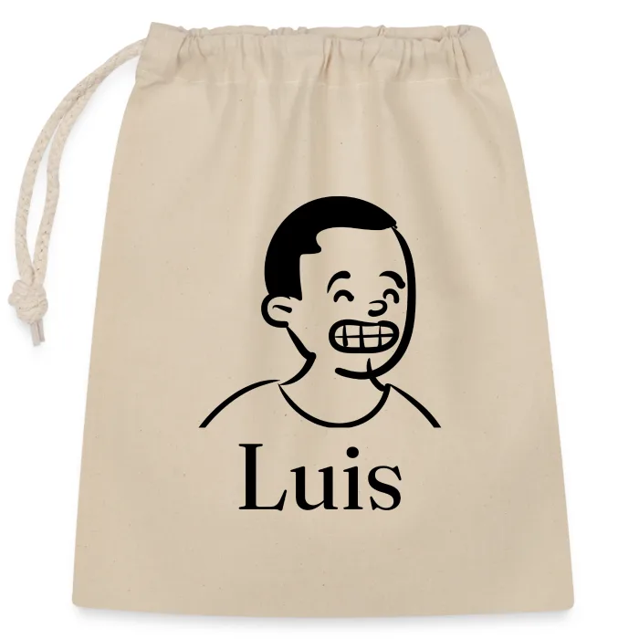 Sac cadeau personnalisé au prénom Luis