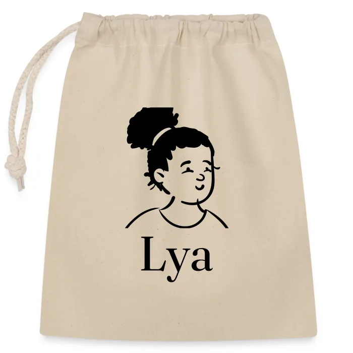 Sac cadeau personnalisé au prénom Lya