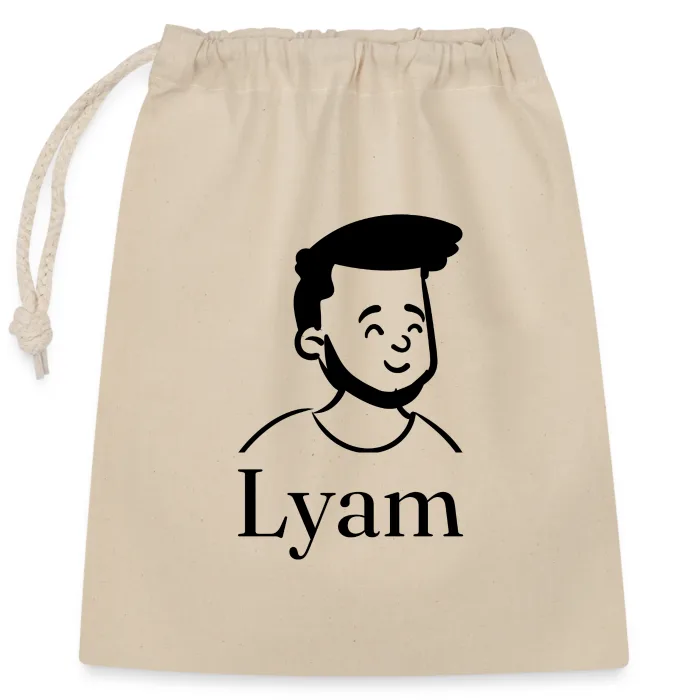 Sac cadeau personnalisé au prénom Lyam