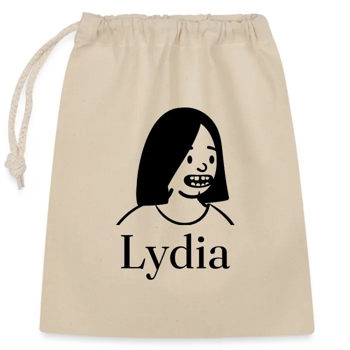 Sac cadeau personnalisé au prénom Lydia