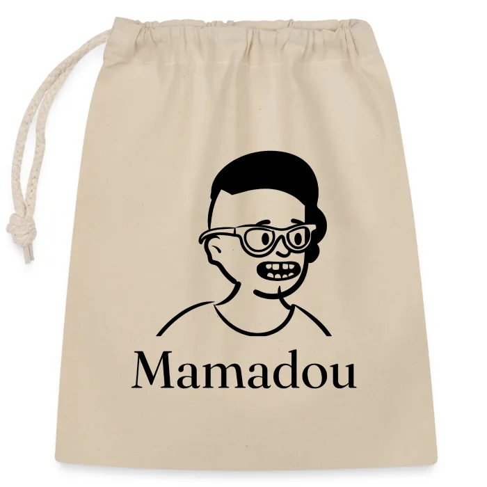 Sac cadeau personnalisé au prénom Mamadou