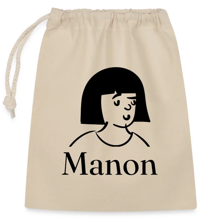 Sac cadeau personnalisé au prénom Manon