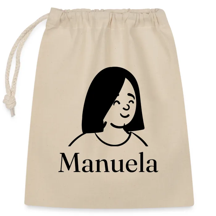 Sac cadeau personnalisé au prénom Manuela