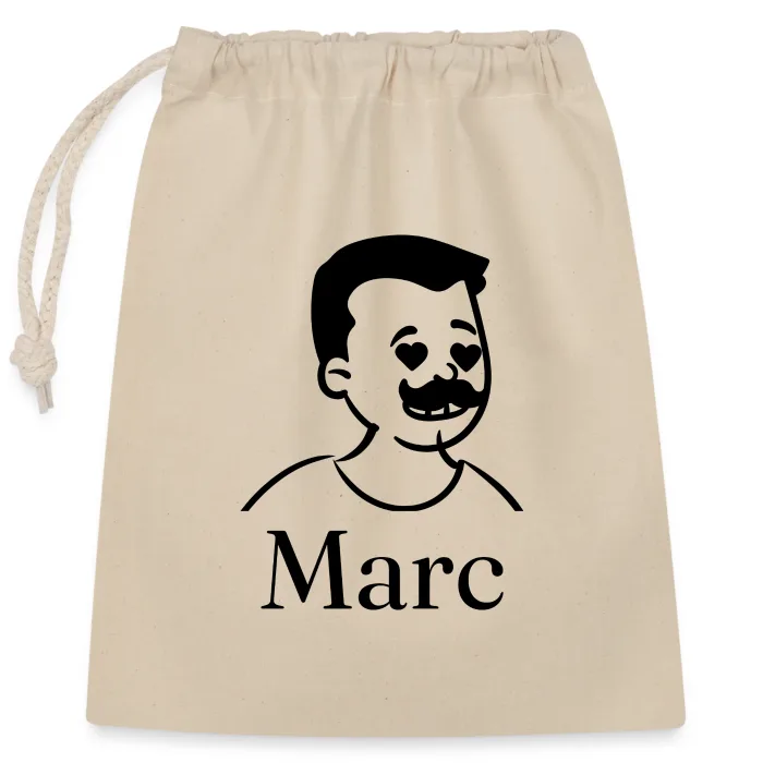 Sac cadeau personnalisé au prénom Marc