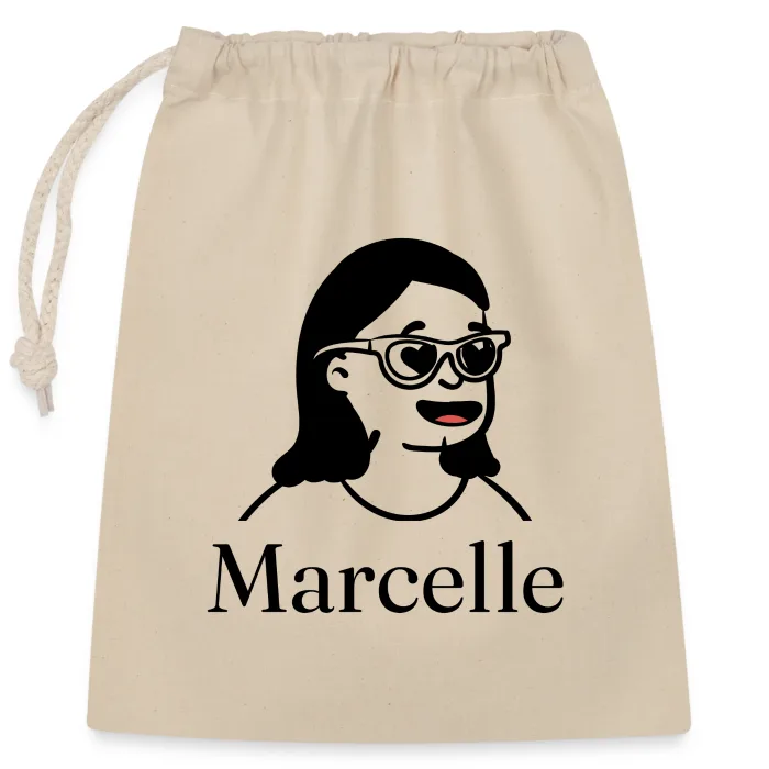 Sac cadeau personnalisé au prénom Marcelle