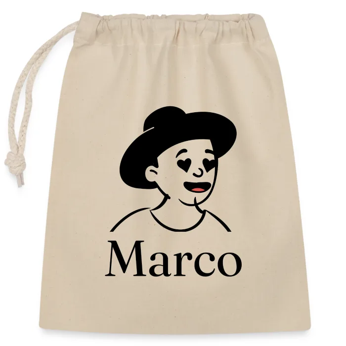 Sac cadeau personnalisé au prénom Marco