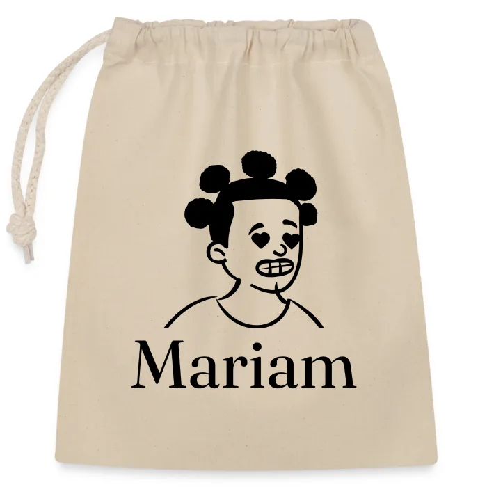 Sac cadeau personnalisé au prénom Mariam