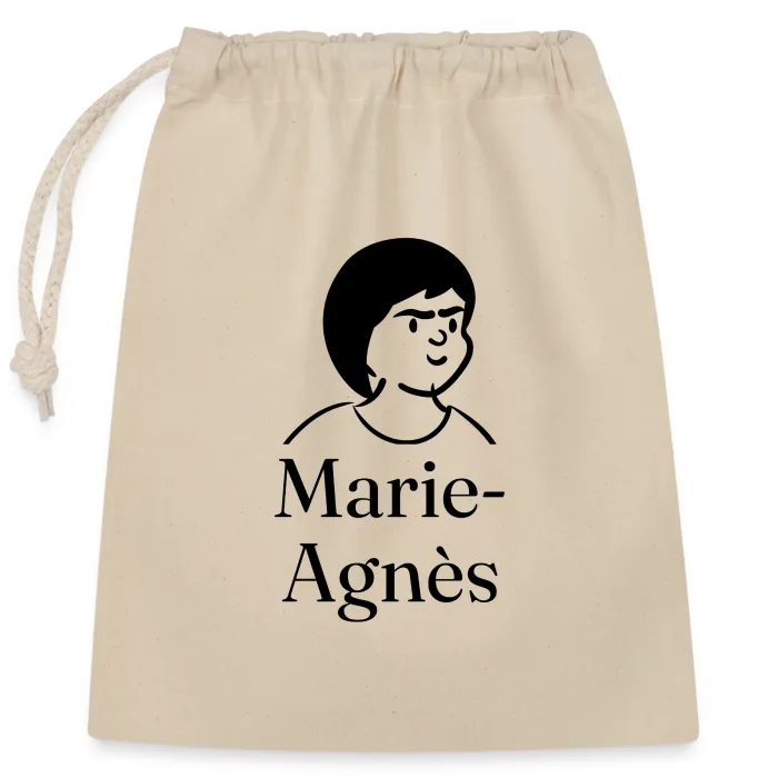 Sac cadeau personnalisé au prénom Marie-Agnès