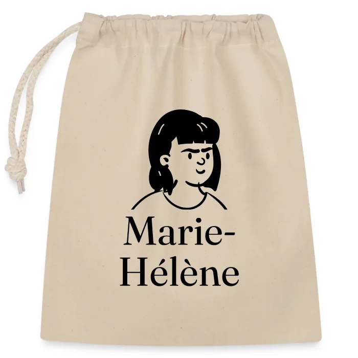 Sac cadeau personnalisé au prénom Marie-Hélène