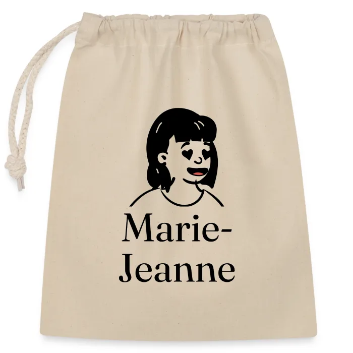 Sac cadeau personnalisé au prénom Marie-Jeanne
