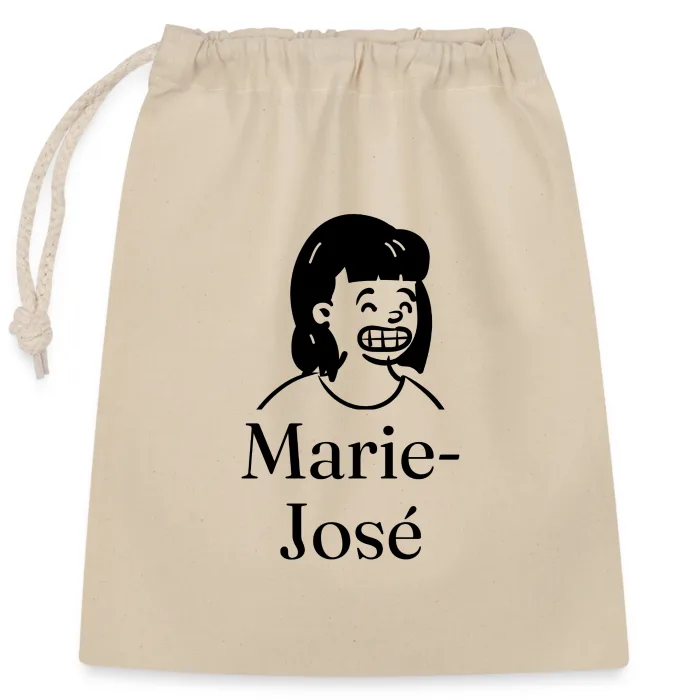 Sac cadeau personnalisé au prénom Marie-José