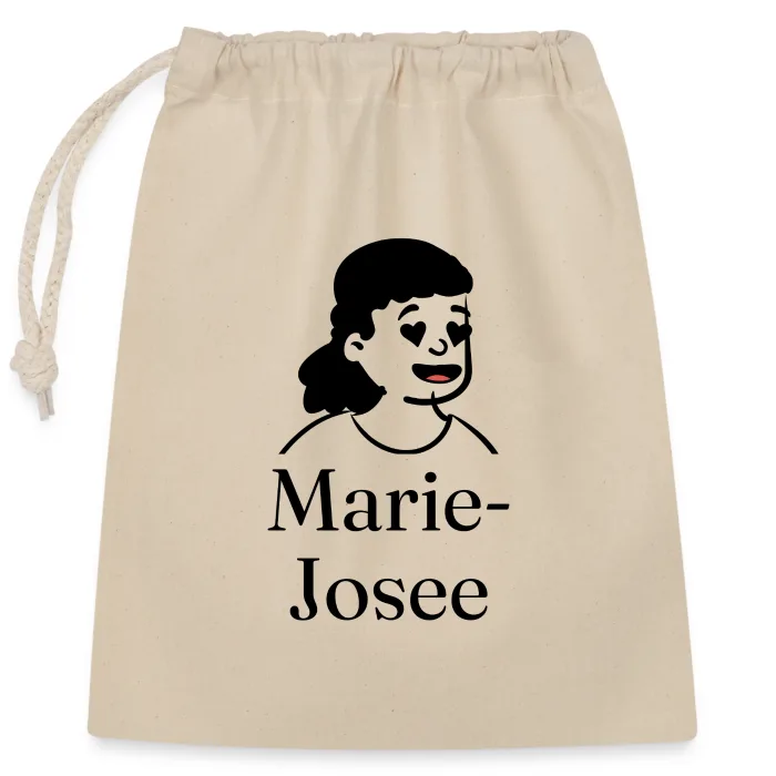 Sac cadeau personnalisé au prénom Marie-Josee