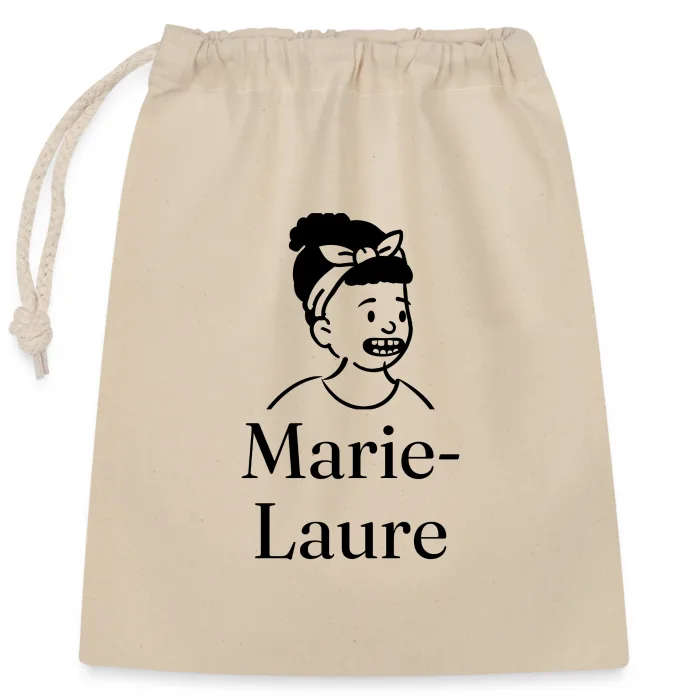 Sac cadeau personnalisé au prénom Marie-Laure