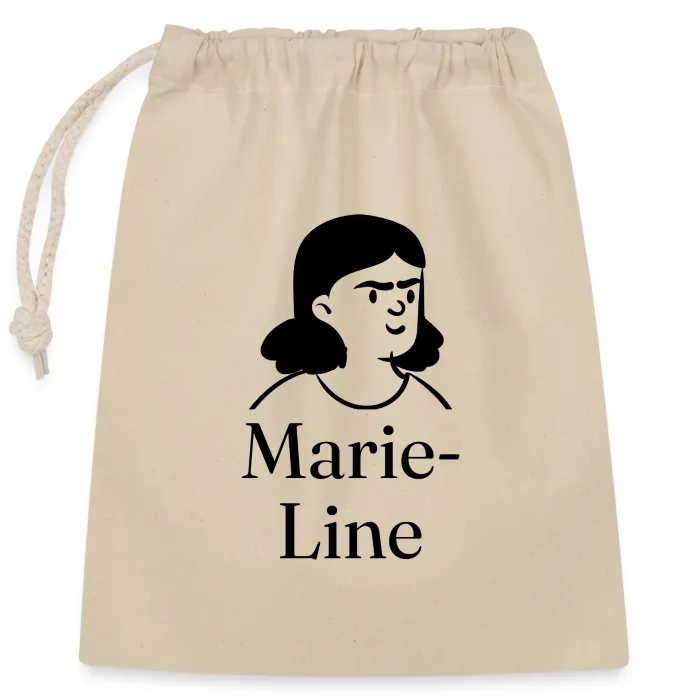 Sac cadeau personnalisé au prénom Marie-Line