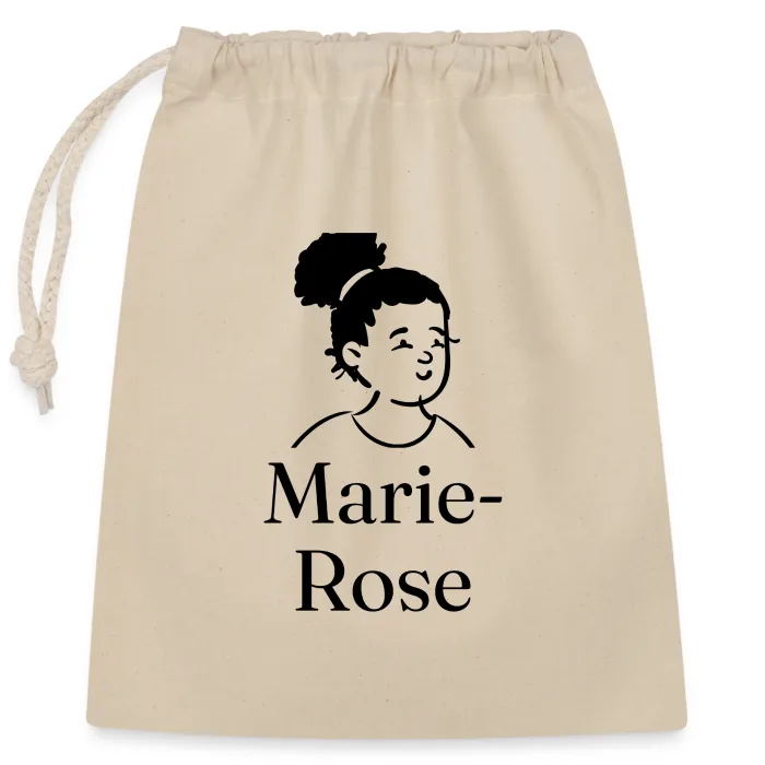 Sac cadeau personnalisé au prénom Marie-Rose