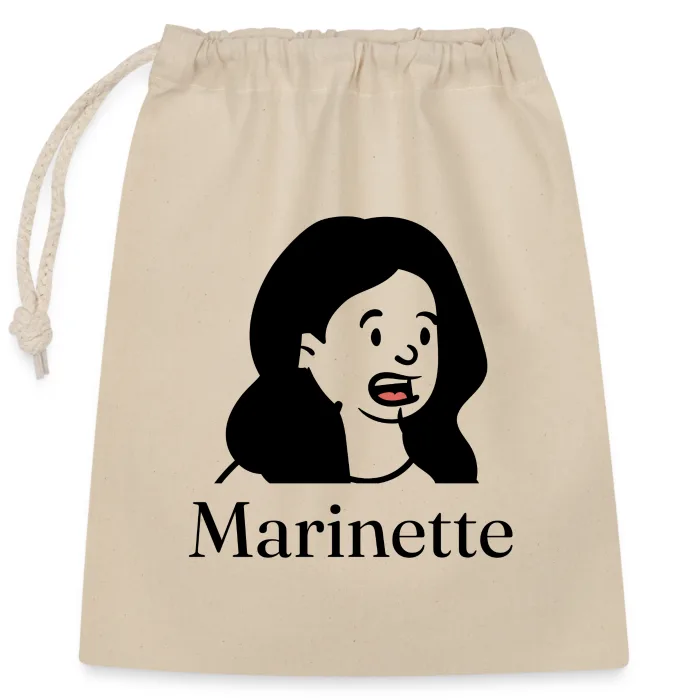 Sac cadeau personnalisé au prénom Marinette