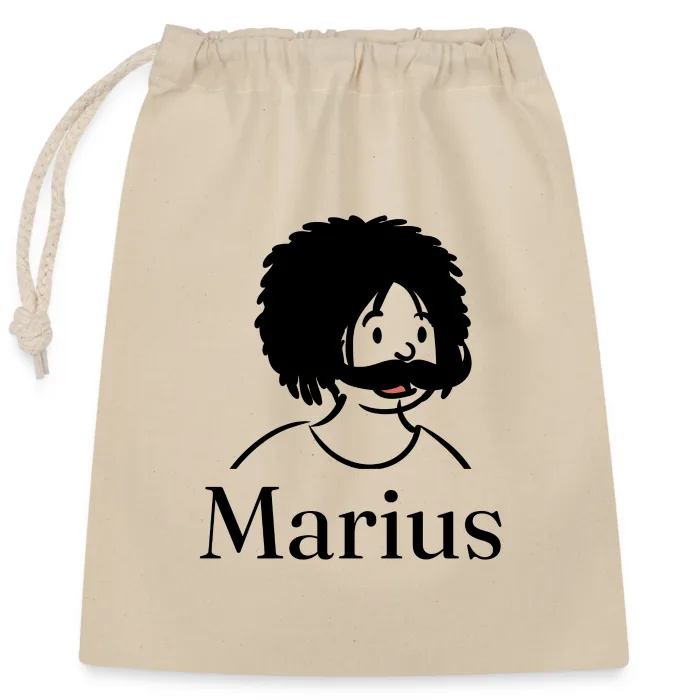 Sac cadeau personnalisé au prénom Marius