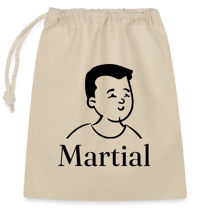 Sac cadeau personnalisé au prénom Martial