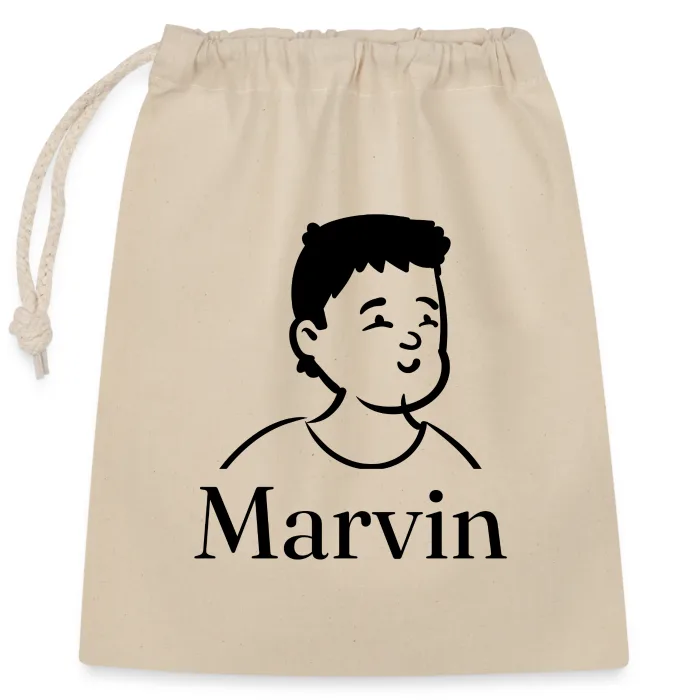 Sac cadeau personnalisé au prénom Marvin