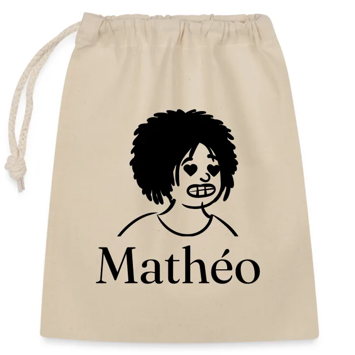Sac cadeau personnalisé au prénom Mathéo