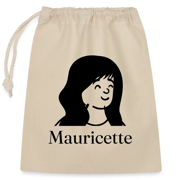 Sac cadeau personnalisé au prénom Mauricette
