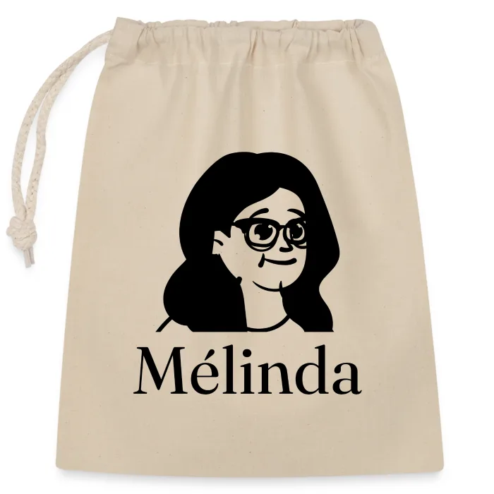 Sac cadeau personnalisé au prénom Mélinda