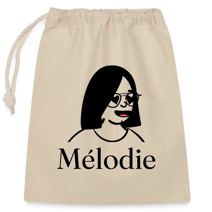 Sac cadeau personnalisé au prénom Mélodie