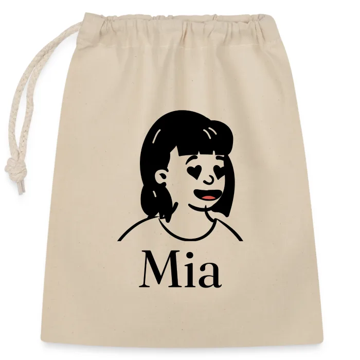 Sac cadeau personnalisé au prénom Mia