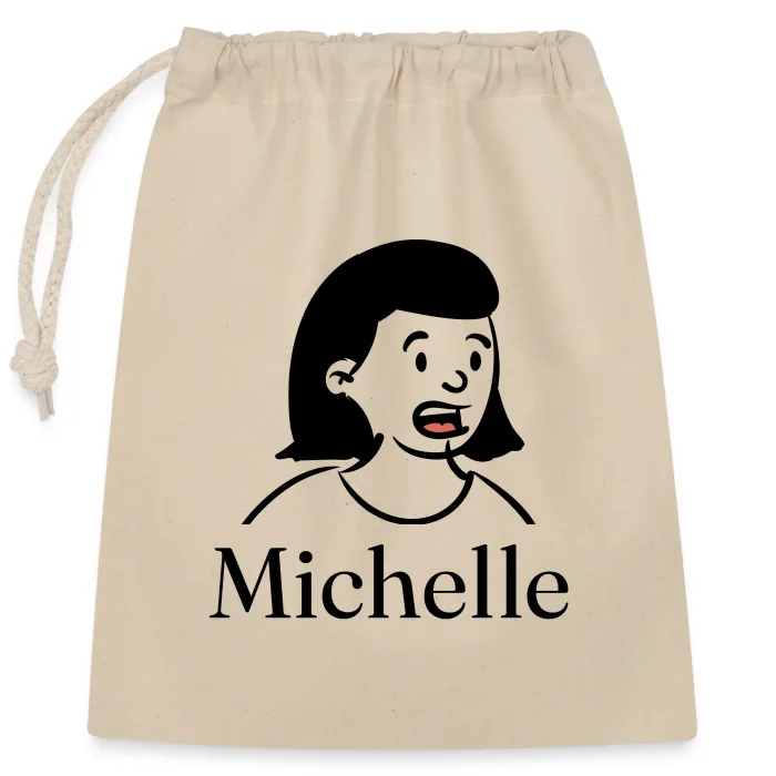 Sac cadeau personnalisé au prénom Michelle