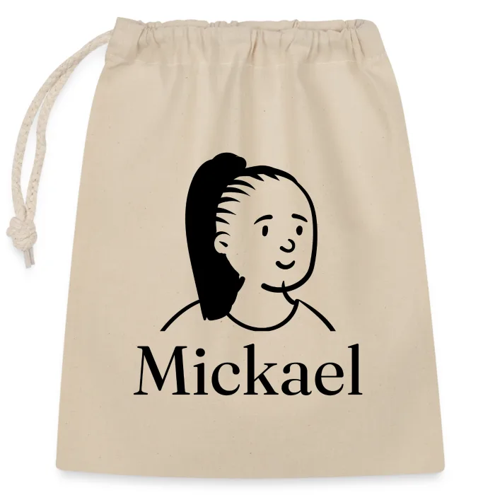 Sac cadeau personnalisé au prénom Mickael
