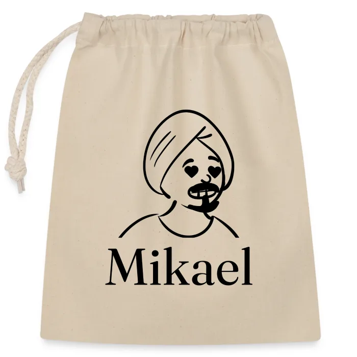 Sac cadeau personnalisé au prénom Mikael