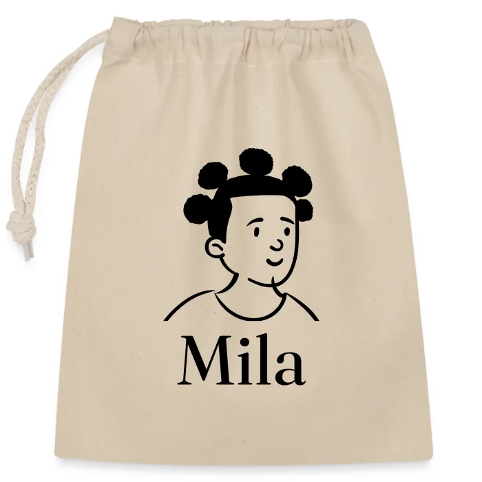 Sac cadeau personnalisé au prénom Mila