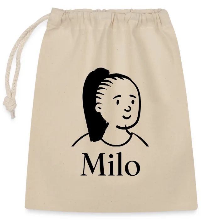 Sac cadeau personnalisé au prénom Milo