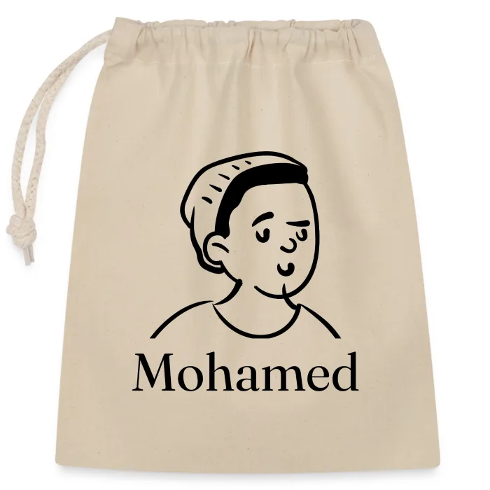Sac cadeau personnalisé au prénom Mohamed