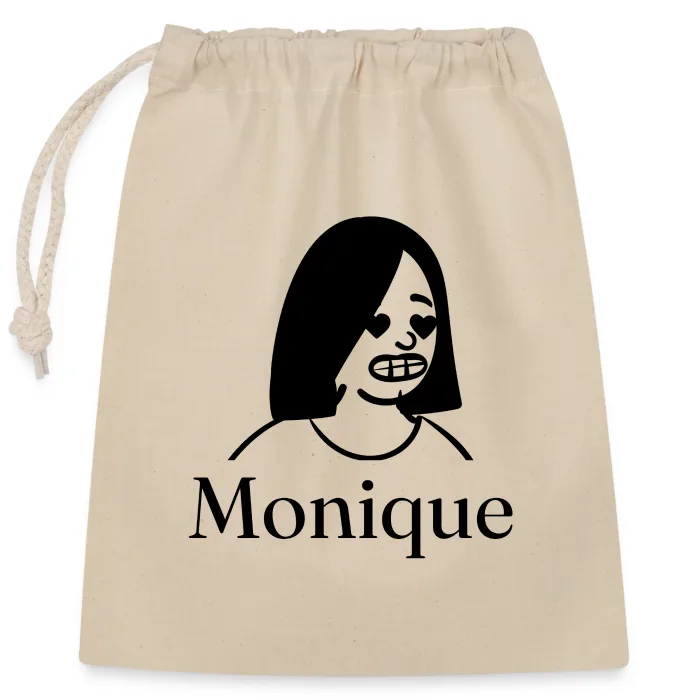 Sac cadeau personnalisé au prénom Monique