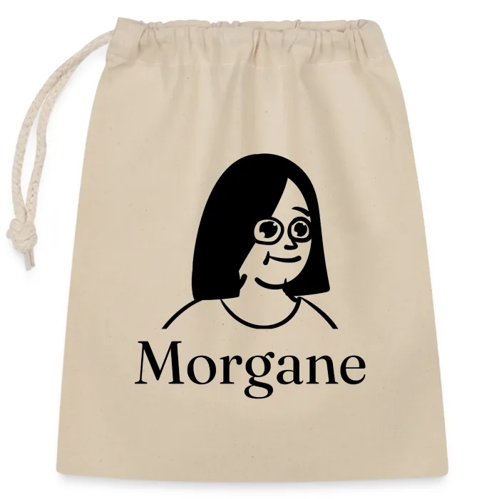 Sac cadeau personnalisé au prénom Morgane