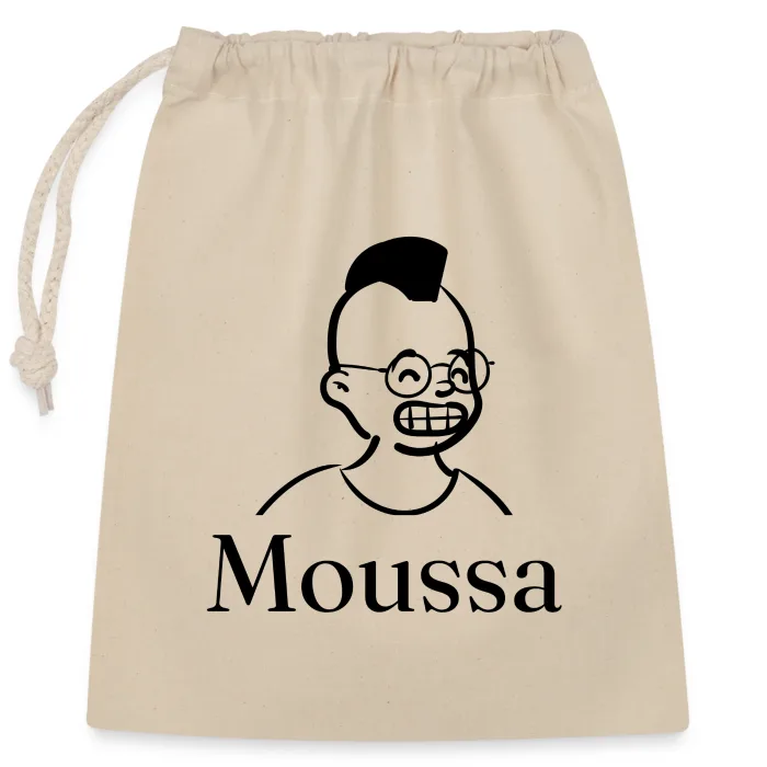 Sac cadeau personnalisé au prénom Moussa
