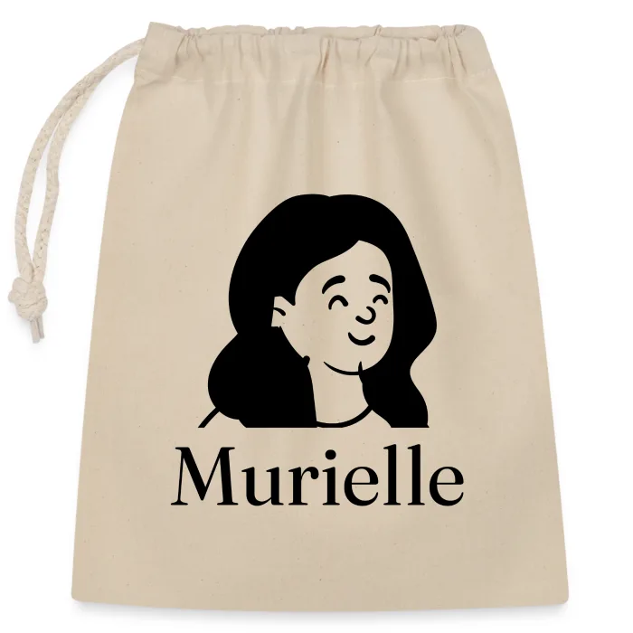 Sac cadeau personnalisé au prénom Murielle