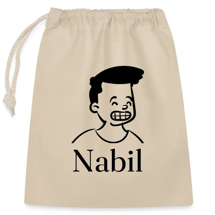 Sac cadeau personnalisé au prénom Nabil